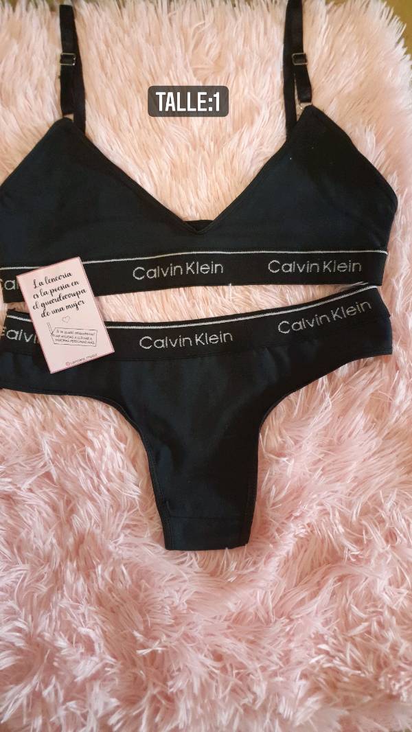 Conjunto calvin klein on sale mujer mercadolibre