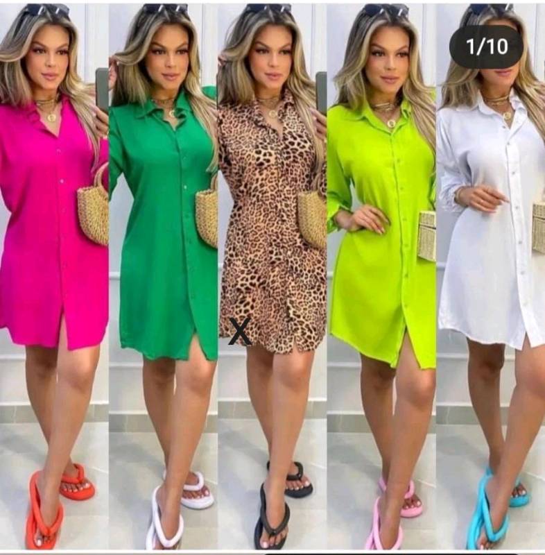 Camisas hotsell estilo vestido