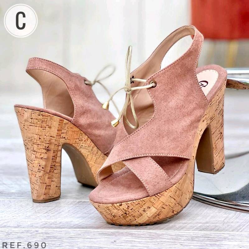 Tacones corcho hotsell