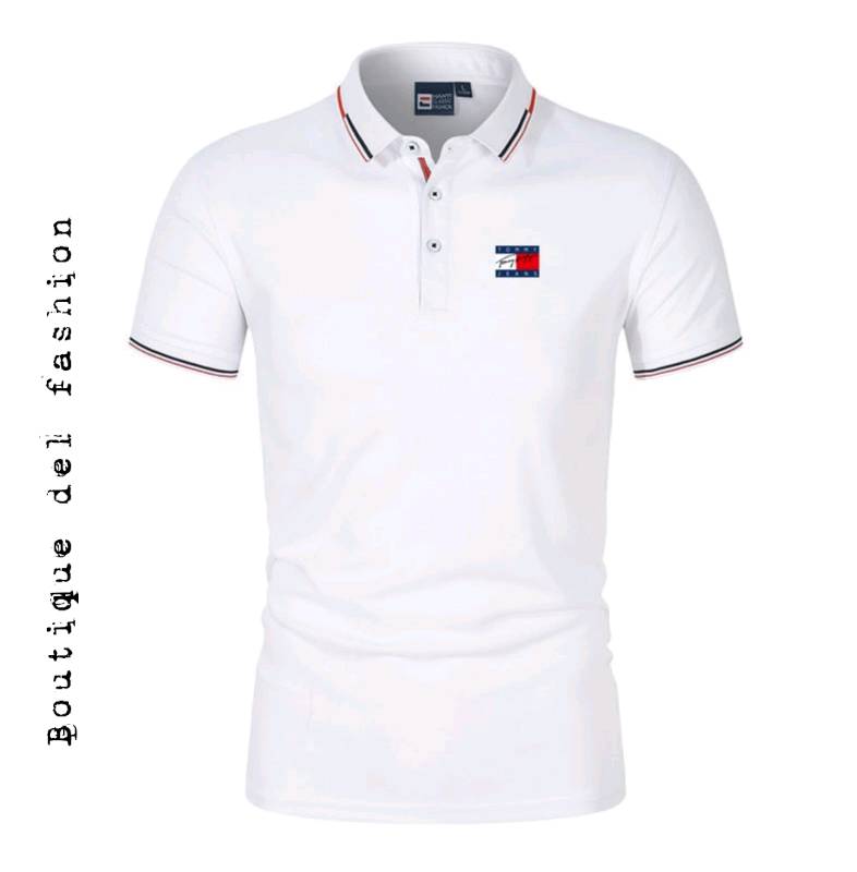 Polera pique tommy 2025 hilfiger