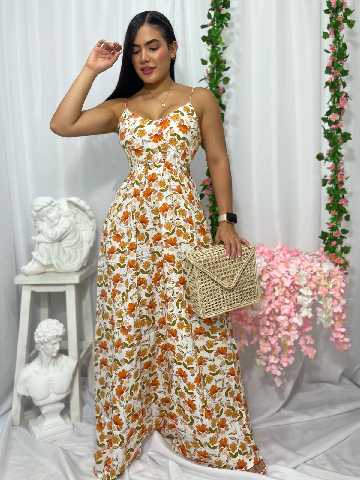 Vestidos en chalis discount estampado