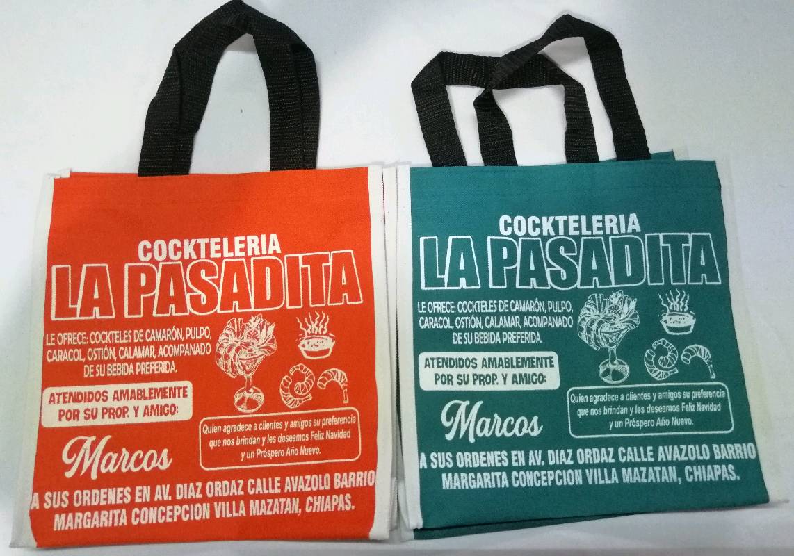 Bolsas de shop mandado personalizadas