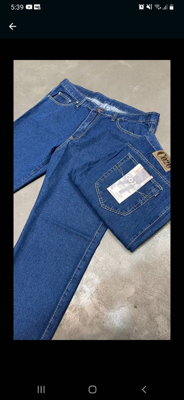 Jeans r gido cl sico talle 48