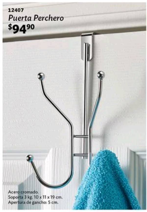 Puerta perchero betterware
