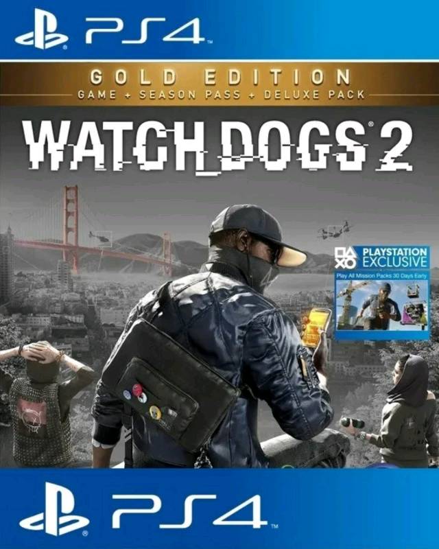 Watch Dogs 2 Gold Edition. Ps4 Digital en Anelo