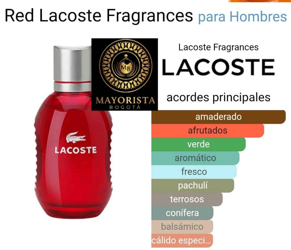 LACOSTE RED 125.Ml en Zumpango del Rio