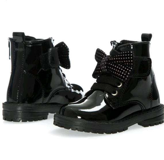 Botas negras bebe niña store