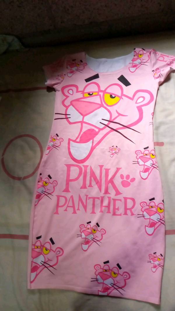 Vestido de hotsell la pantera rosa