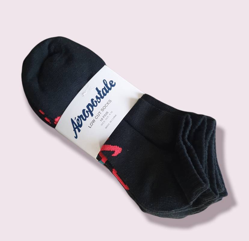 CALCETINES AEROPOSTALE COLORES TALLA 4 10 10 PARES en Zumpango