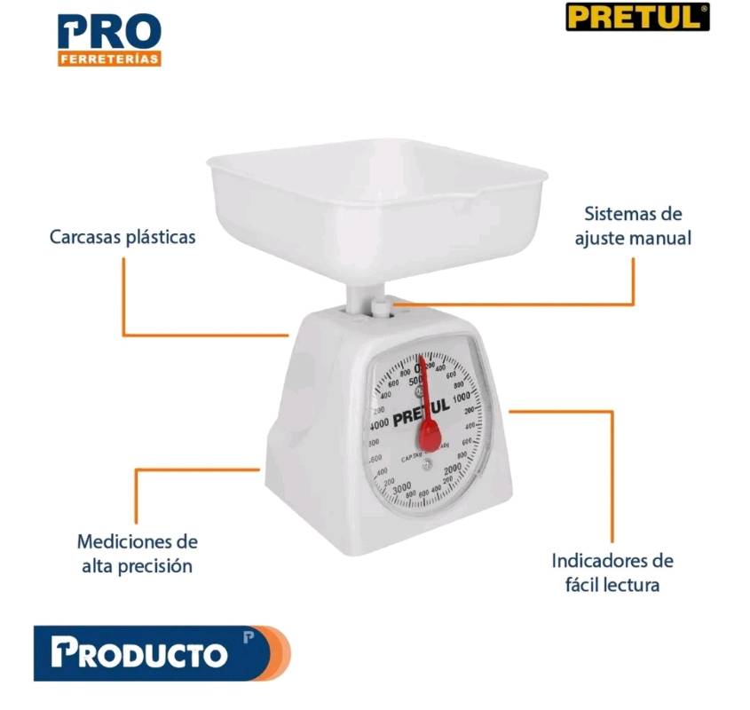 B scula Mec nica Para Cocina 5 Kg Pretul 29973 en tungareo