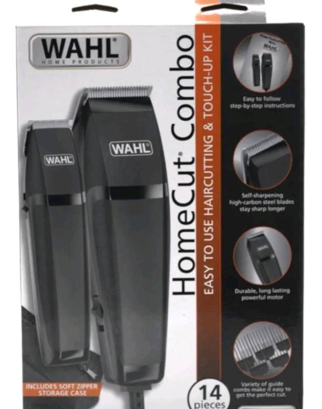 Maquina Corte Y Detallado Wahl Homecut Combo 14 Pz 79450308 en tungareo