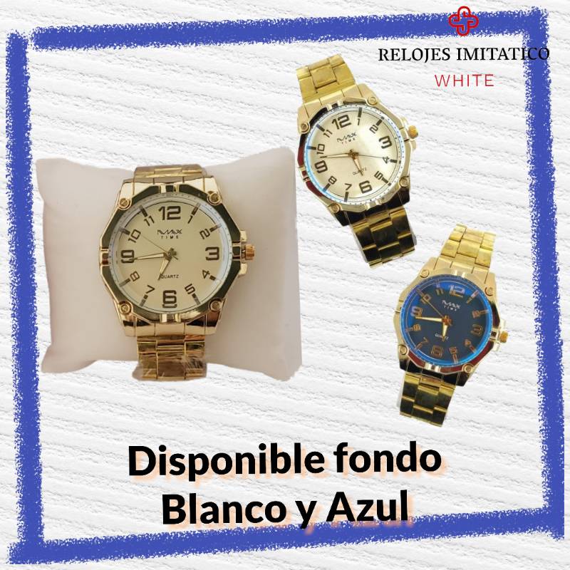 Reloj Max Time de Metal para Caballero en Tegucigalpa