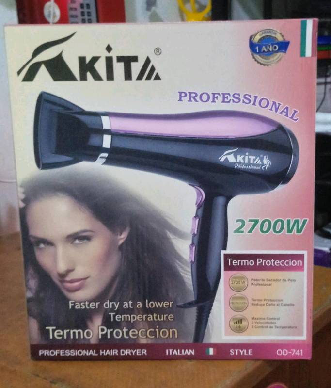 Secador de sales pelo akita