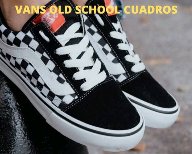 Vans old sales school cuadrados