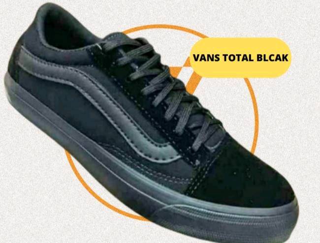 VANS negras TOTAL BLACK en Mar del Plata