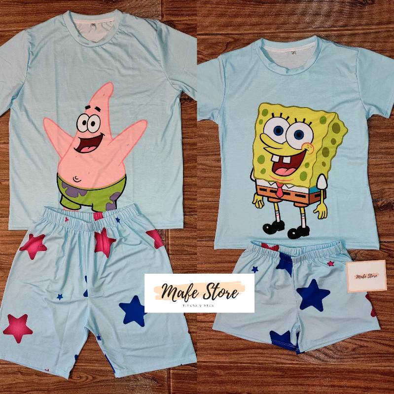 Pijama parejas Bob Esponja Patricio