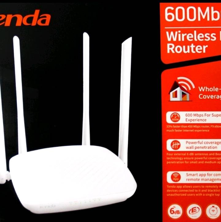 WIRELESS ROUTER F9 TENDA en Lima