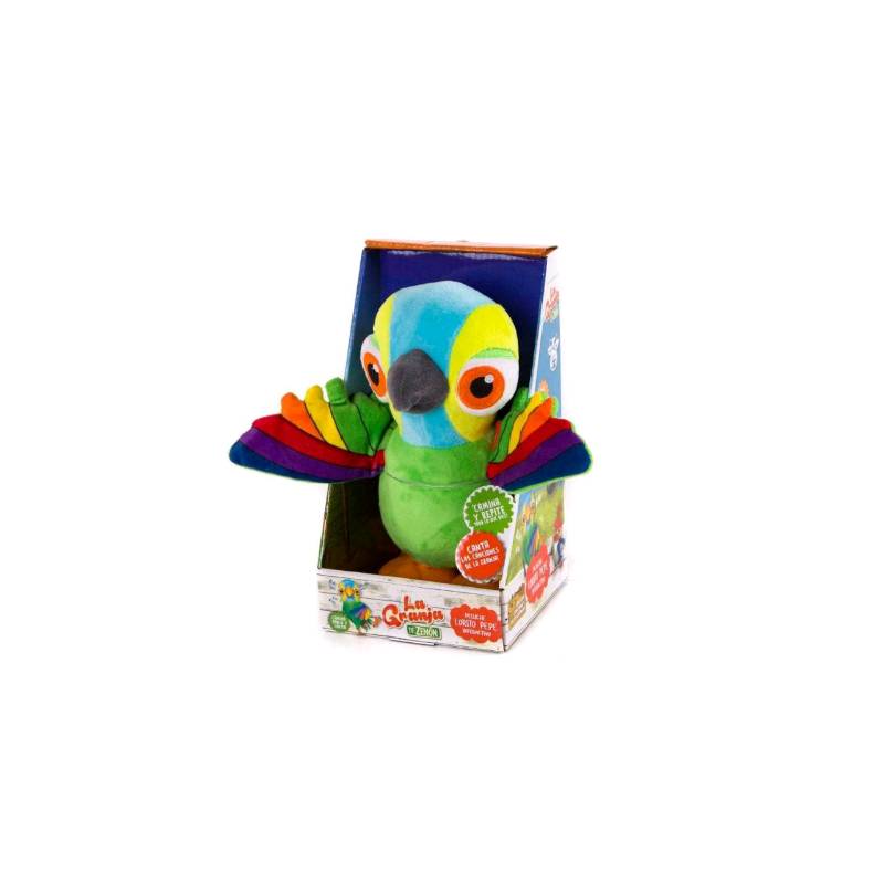Lorito Pepe Peluche Interactivo La Granja De Zenon en Lima