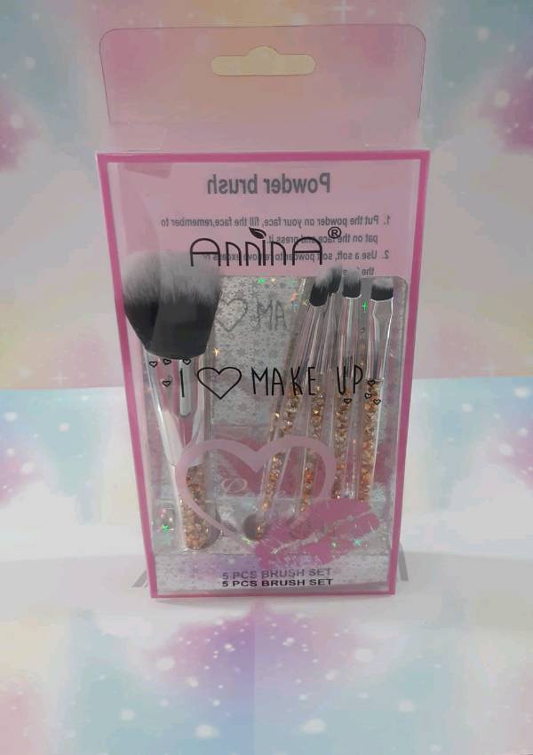 Kit pincel x 5 brochas annina