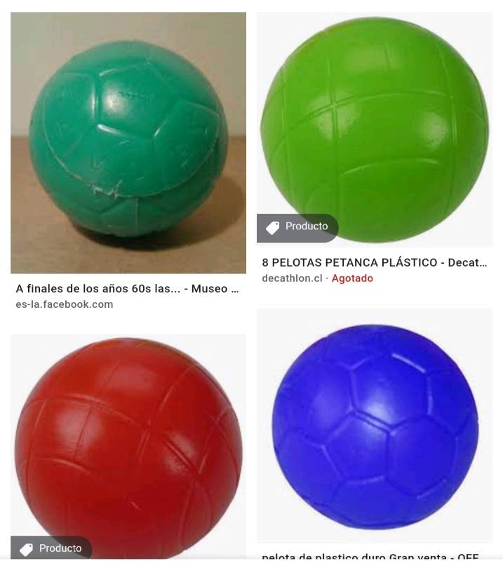 Pelotas plasticas duras sales