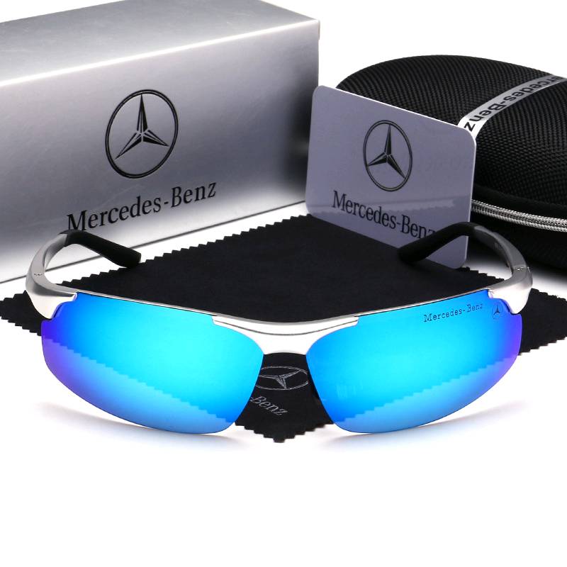 Lentes de Sol Mercedes Benz Azul Plata en Asunci n