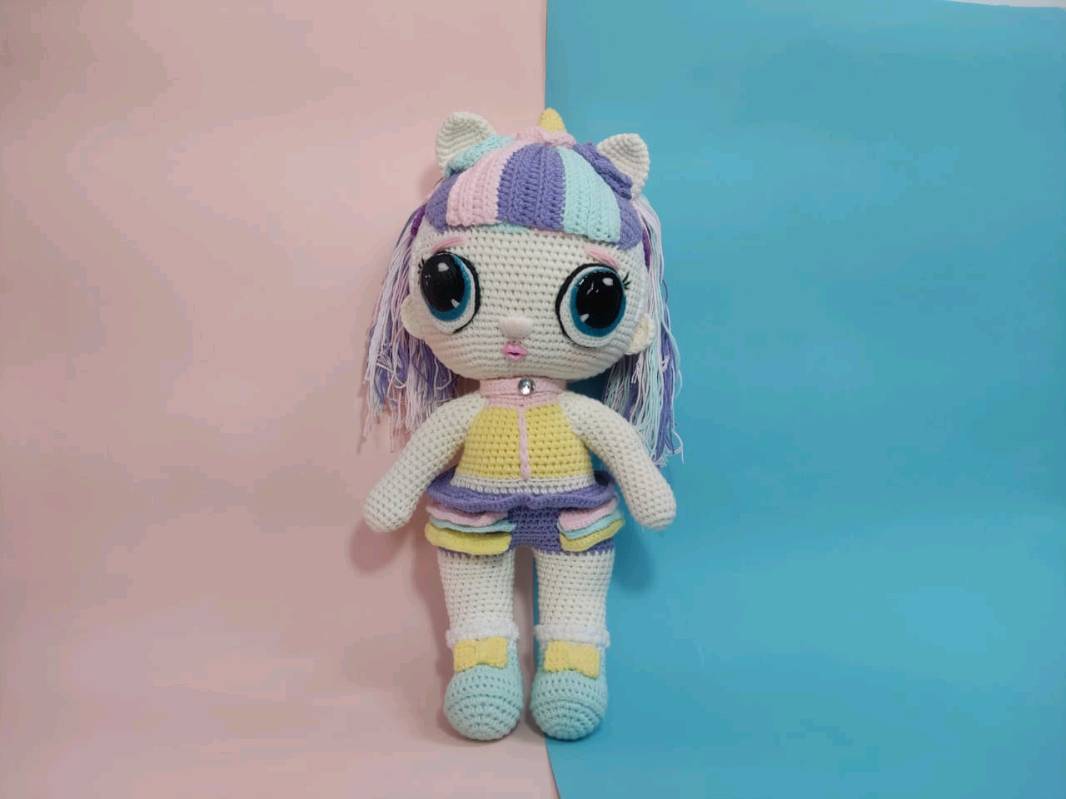 Muñeca lol hotsell unicornio a crochet