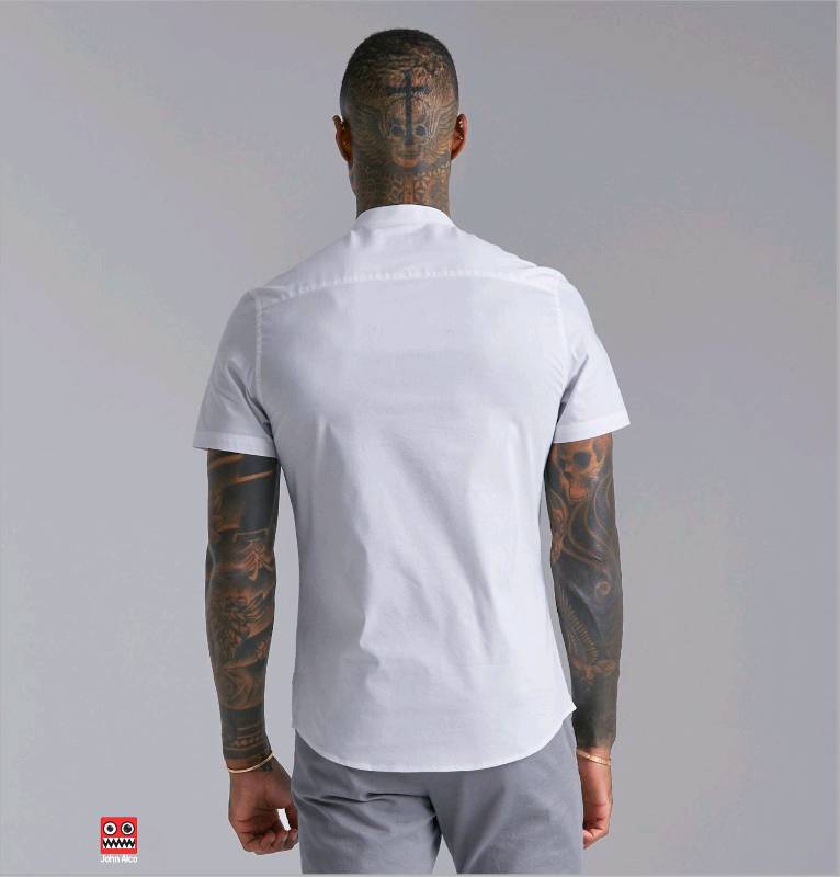 Camisa blanca hombre best sale xxl