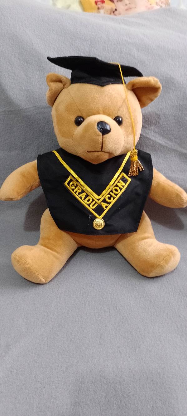Osito graduado 2025