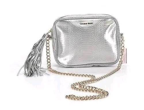 Cartera victoria shop secret plateada