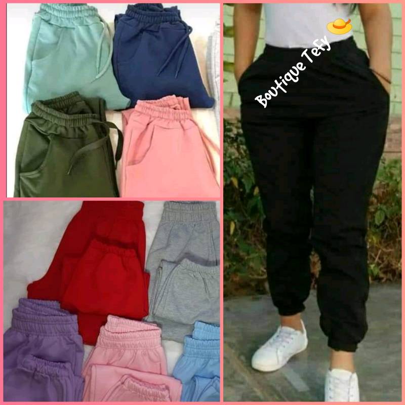 Jogger dama franela sales