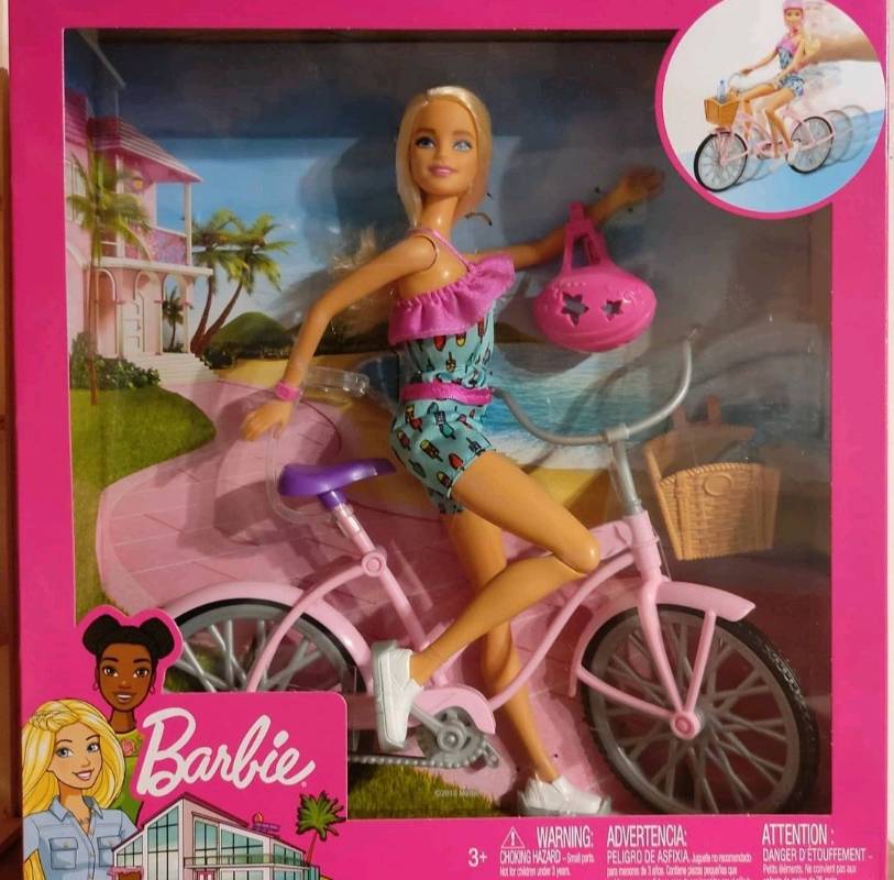 Barbie paseo en outlet bicicleta
