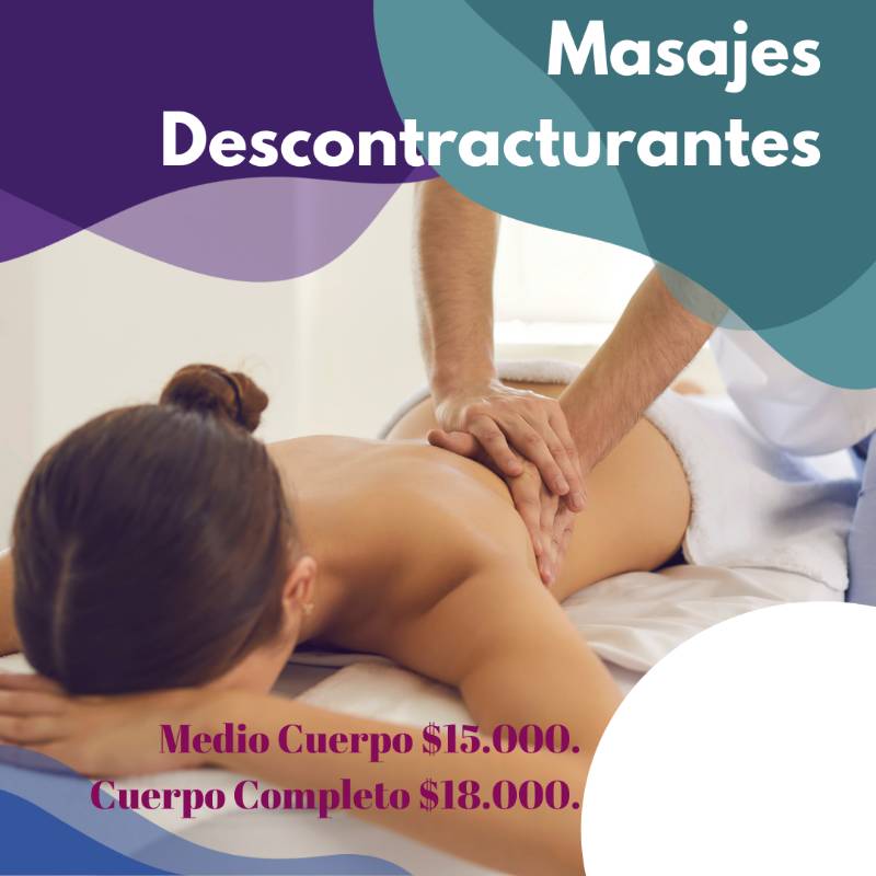Masaje Descontracturante Completo en el salvador