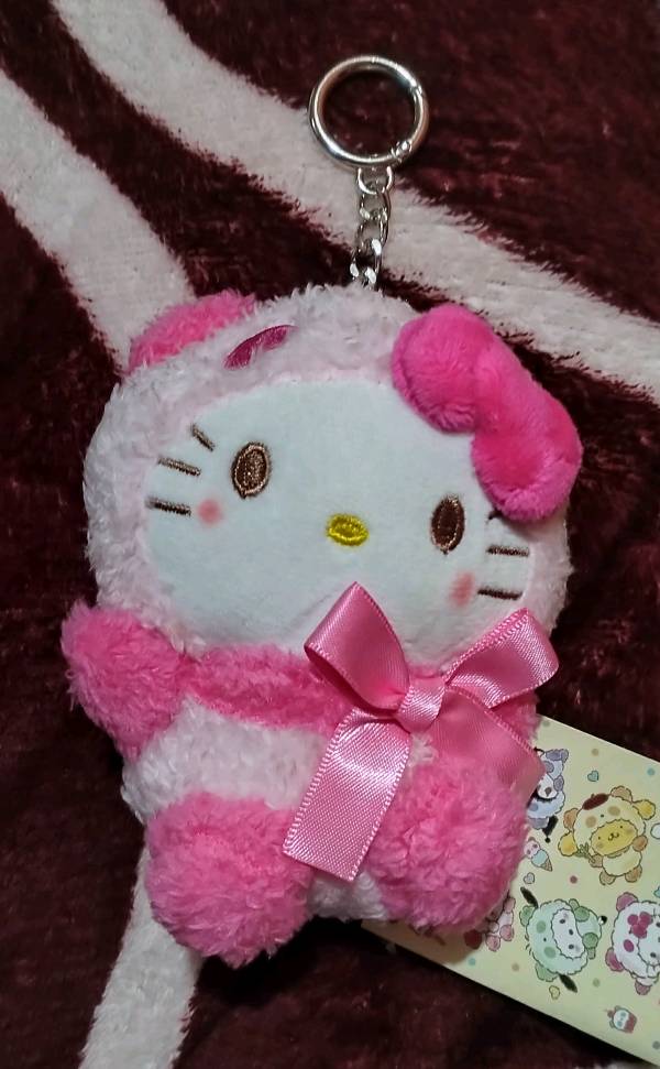 Llaveros de Hello Kitty y Pomponpuri en Lima