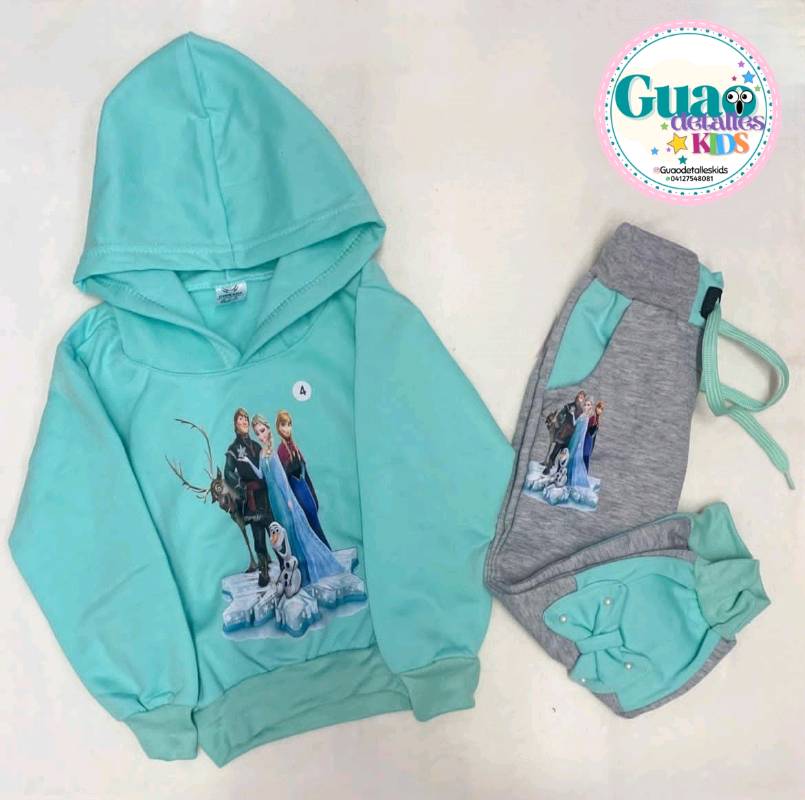 Conjunto de sueter shop y mono para niñas