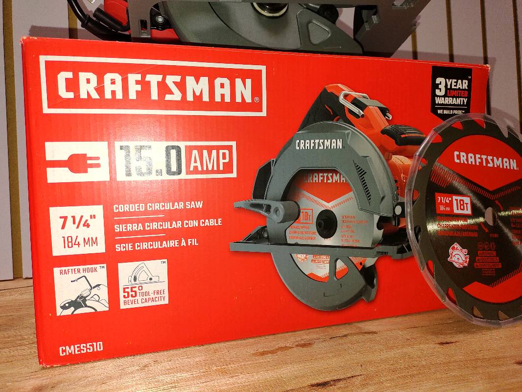 Craftsman sierra circular outlet