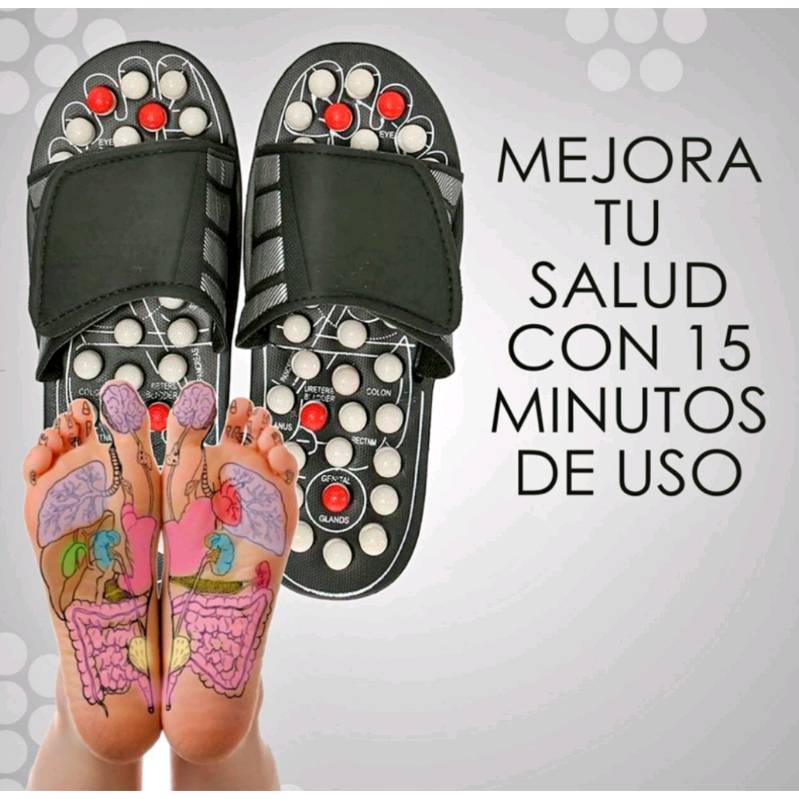 Sandalias best sale de acupuntura