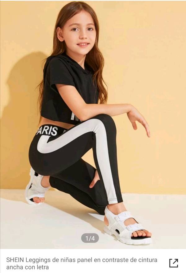 Leggins Para Ni a letras Par s T 10 12 a os en Toluca