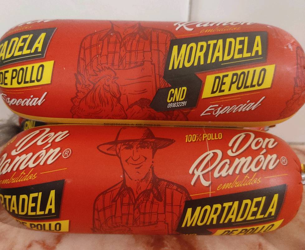 Mortadela mediana Don Ramon en Tucacas