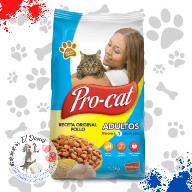 PRO-CAT ADULTO 1Lb en Montecristi