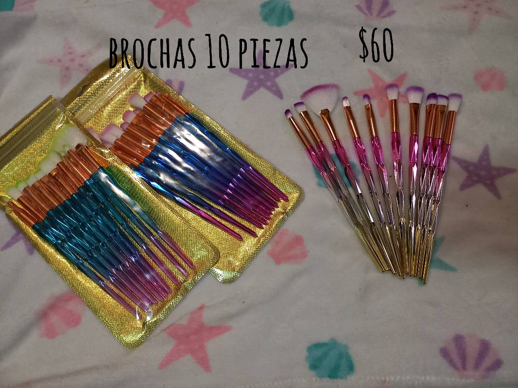 Brochas diamante 10 piezas shop