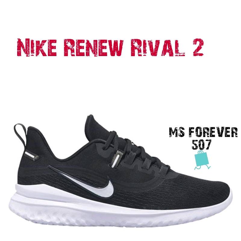 Zapatilla negra nike top renew rival 2