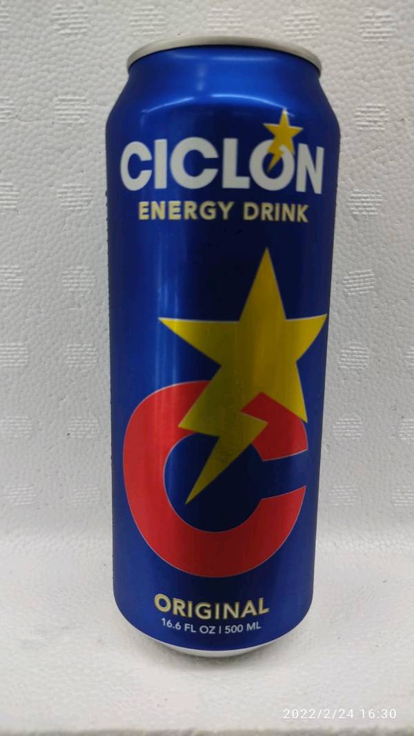 Bebida energética Ciclón en Panama