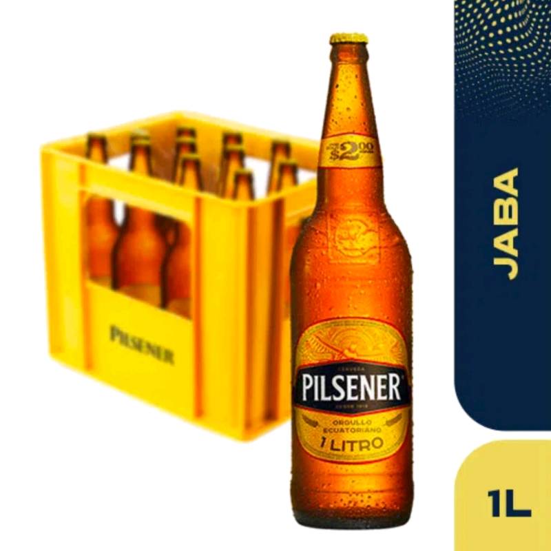 JABA CERVEZA PILSENER LITRO en Quito