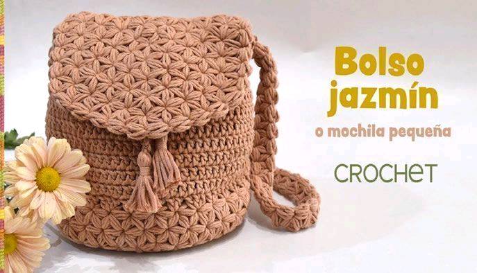 Mochilas de crochet top paso a paso