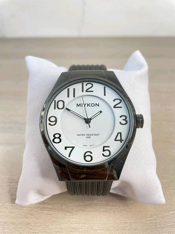 Reloj miykon water discount resistant 30m precio