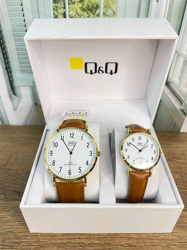 Relojes para parejas q&q best sale