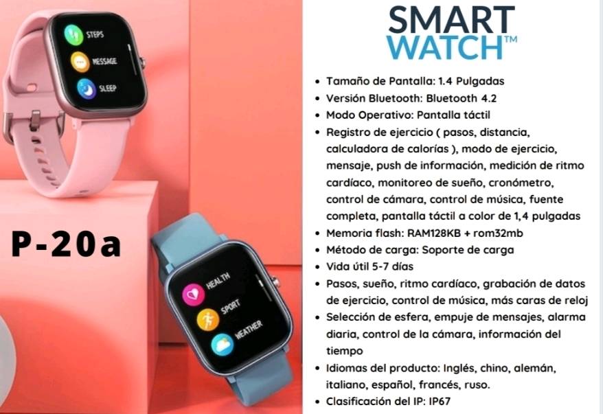 Smartwatch P 20A en San Jose