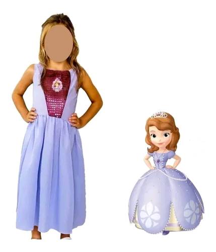 Vestido princesita sofia hotsell disney