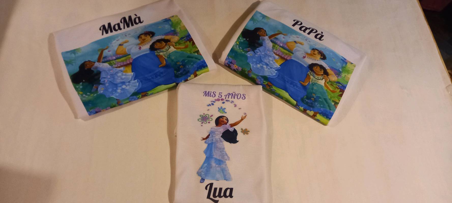 remeras personalizadas para cumpleaños