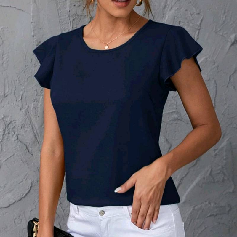 Blusa hotsell manga mariposa